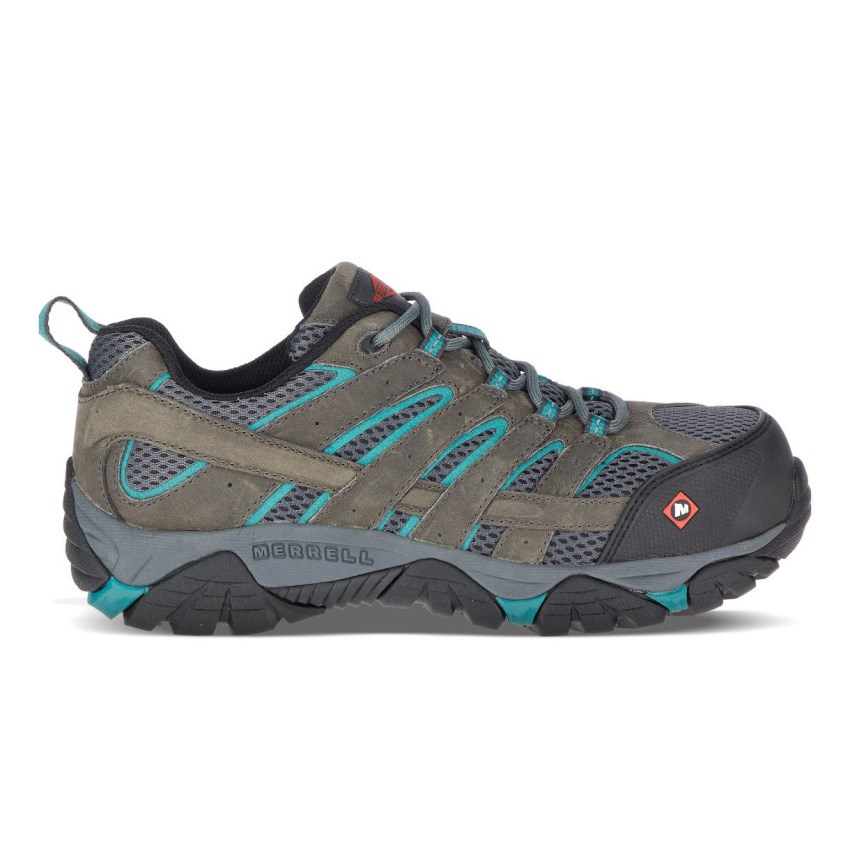 Chaussure de Securite Merrell Moab Vertex Vent Comp Toe Grise Foncé Femme | Z.M.IXKZ